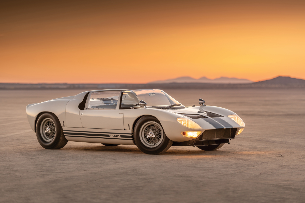 1965 Ford GT40 Roadster Prototype offered at RM Sotheby’s Monterey live auction 2019